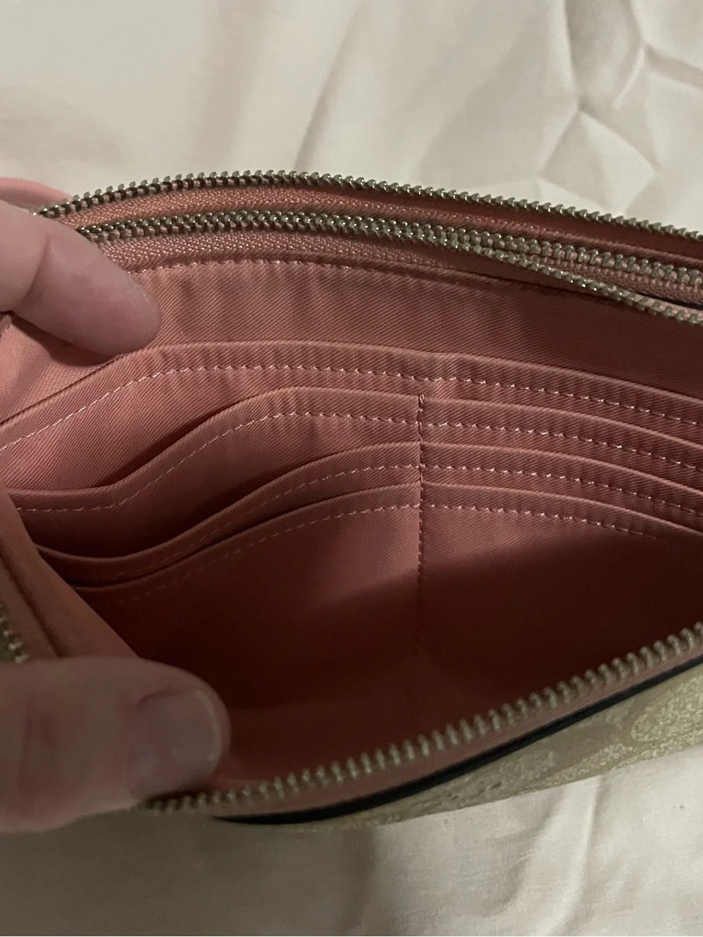 Coach sleek wristlet